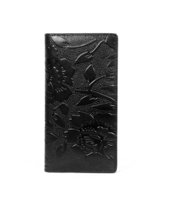 SSB Floral Pattern Long Leather Wallet SB-W160