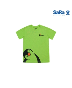 SaRa Boys T-shirt (BTS152FKK-PARROT GREEN), Baby Dress Size: 2-3 years