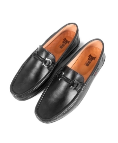 Genuine Leather Classic Loafers for Men SB-S350, Size: 39