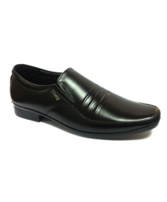 Bay Mens Casual Black Shoes