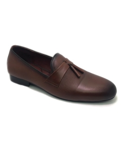 ELEGANTE Mens Casual Brown Shoes