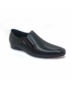 Bay Mens Casual Black Shoes