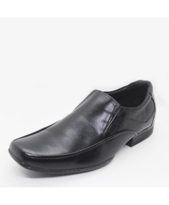 Bay Mens Casual Black Shoes