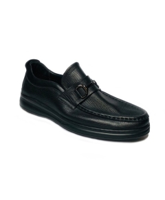 ELEGANTE Mens Casual Black Shoes