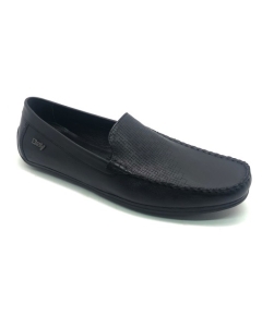 Bay Mens Casual Black Shoes