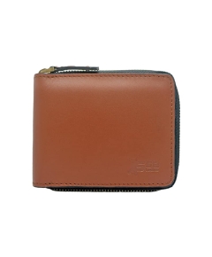 Zippered Bi-fold Slim Wallet SB-W54 | Premium