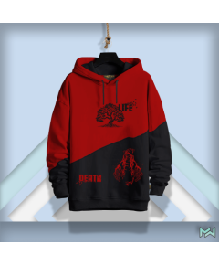 Premium Quality Cotton Hoodie for Men (Life Death)