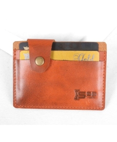 Leather Slim Pocket Card Holder Wallet SB-CH06 | Budget King