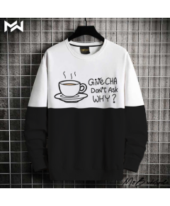 Premium Quality Cotton Sweater for Men (Give CHA Don't ask Why)