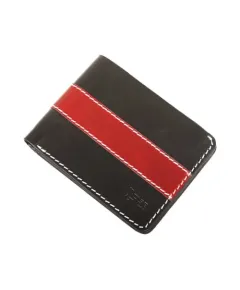 Oil Pull Up Leather Striped Wallet SB-W189 | Premium