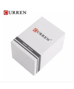 CURREN ORIGINAL SQUARE WHITE WATCH BOX - WHITE