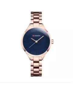 9015 - Stainless Steel Analog Watches for Women - Rose Gold