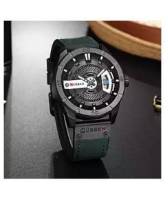 C8301 - Blue Leather Analog Watch for Men