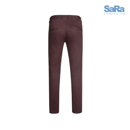 SaRa Mens Chino Pant Plum