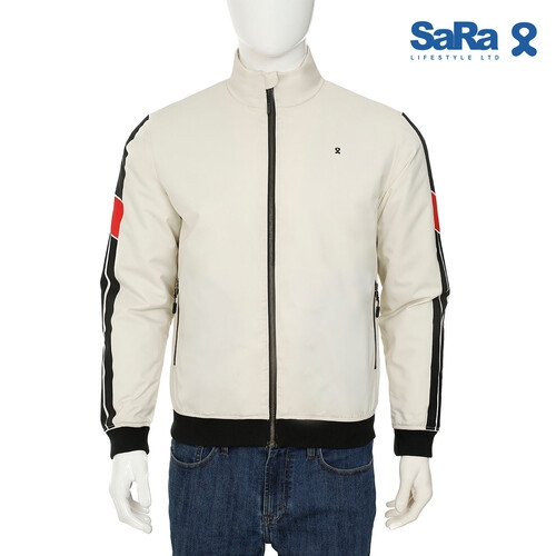 SaRa Mens Jacket (CPL1MJK12WDA-OFF WHITE), Size: M