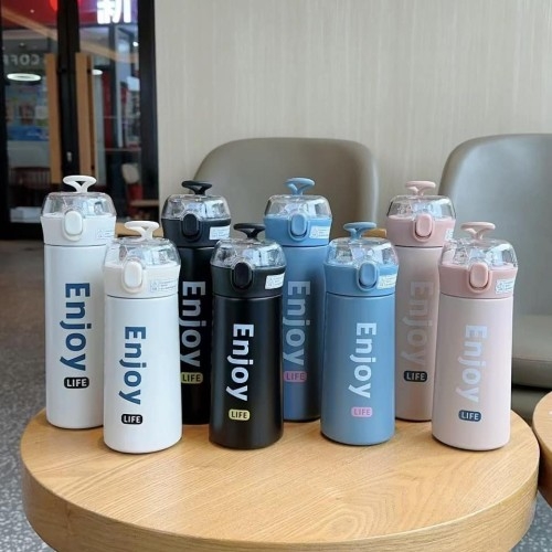 LED Temperature Display Water Bottle Double Wall Vacuum 500 ml