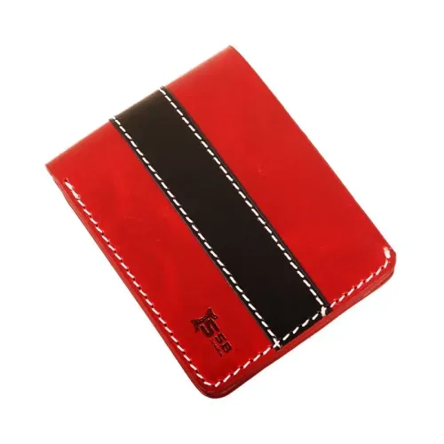 Oil Pull Up Leather Striped Wallet SB-W188 | Premium